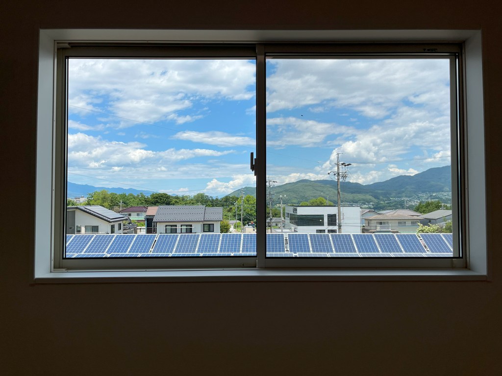 中央洋室からの眺望