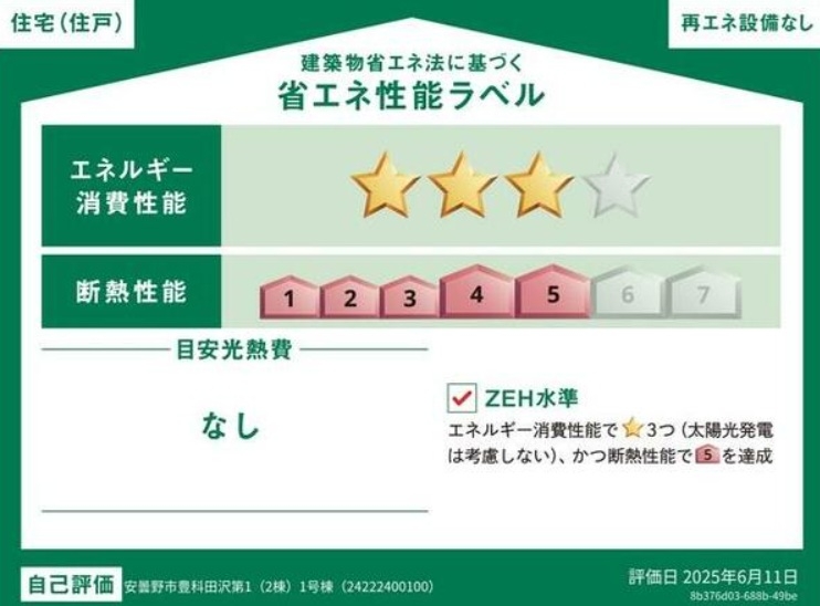 省エネ性能ラベル 省エネ性能ラベル