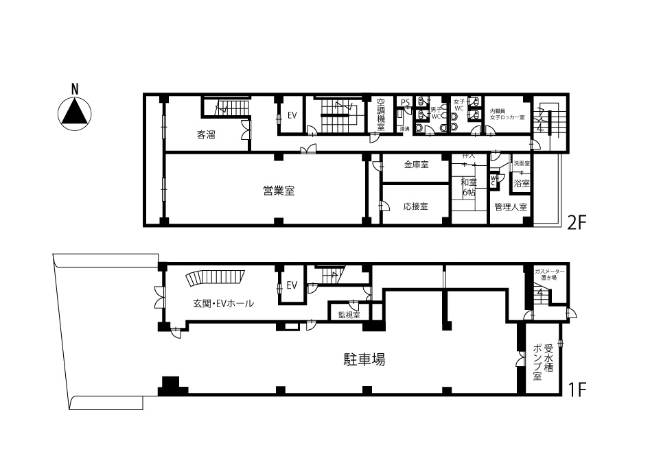 間取(1,2階) 間取(1,2階)