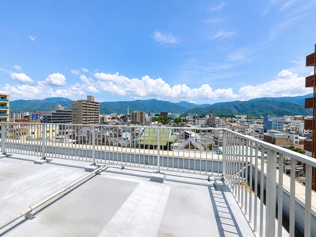 屋上からの眺望
